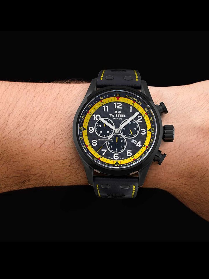 TW Steel Mens watch Unisex Quartz Steel SVS301 Replica 6