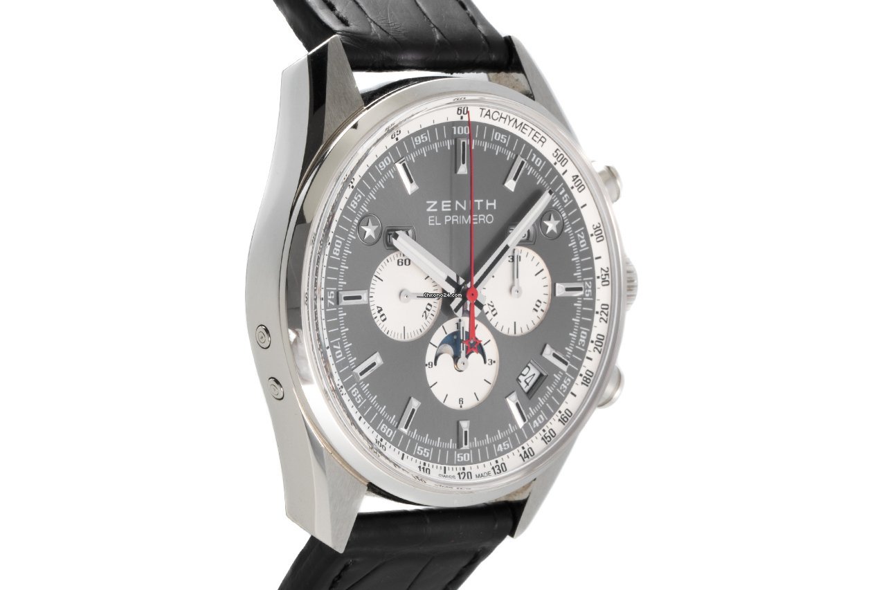 IMG_9081 Zenith El Primero Mens watch Unisex Automatic Steel 03.2092.410 91.C496 Replica 6