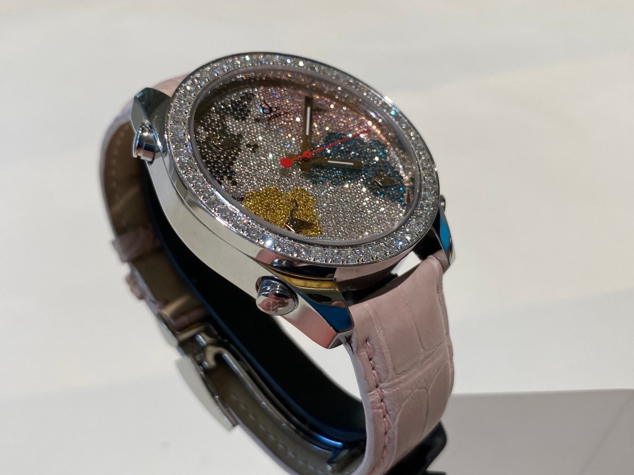 Jacob & Co. Five Time Zone Womens watch Quartz Steel jacob Replica 6