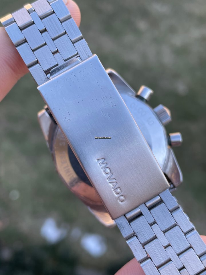 IMG_9081 Movado Mens watch Unisex Automatic Steel Movado astronic Replica 6