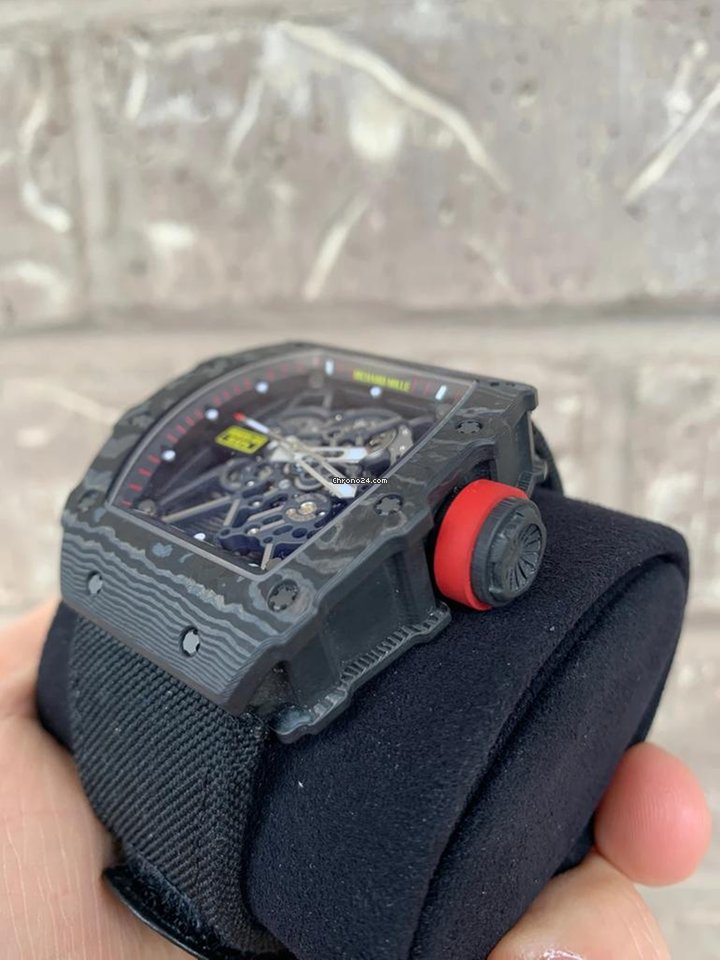 Richard Mille RM 035 Mens watch Unisex Manual winding Carbon RM35-01 Nadal Replica 6