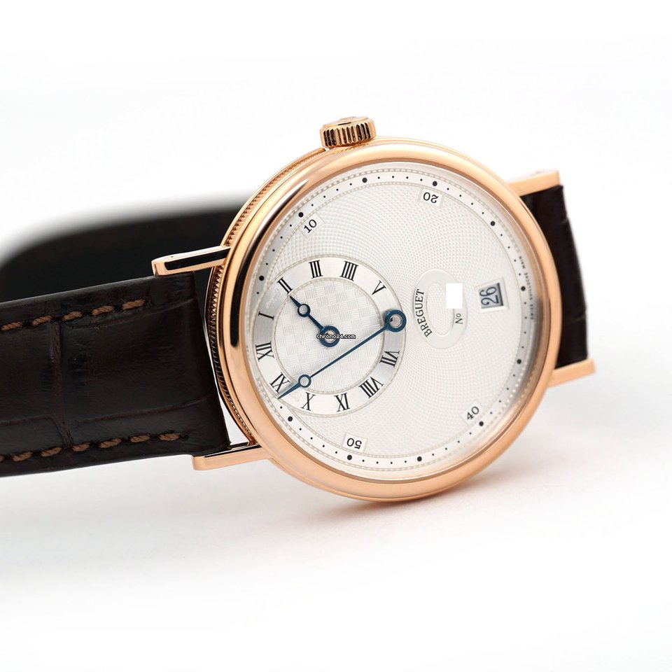 IMG_9081 Breguet Classique Mens watch Unisex Automatic Rose gold 5187BR 15 986 Replica 6