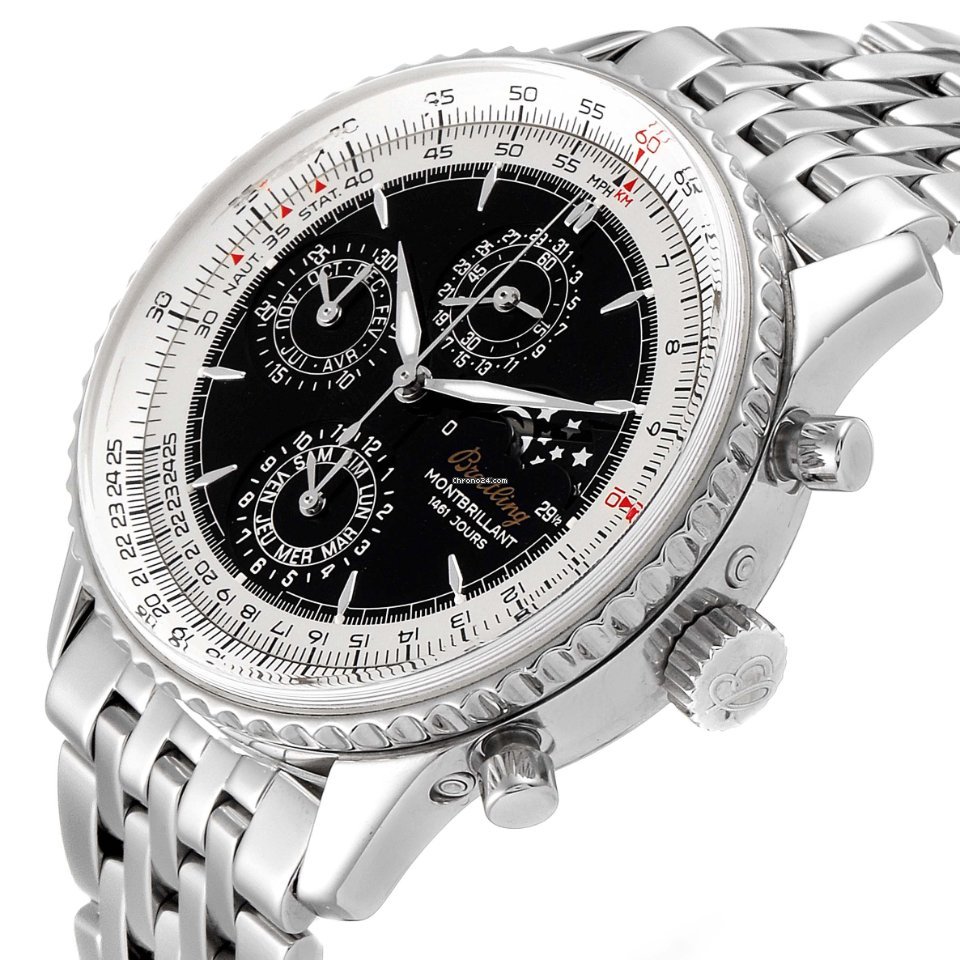 IMG_9081 Breitling Montbrillant Mens watch Unisex Automatic Steel A19030 Replica 6