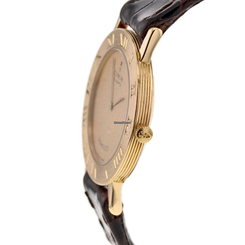 Corum Romvlvs Womens watch Quartz Yellow gold 5020156 Replica 6