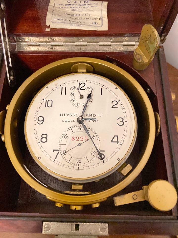 IMG_9081 Ulysse Nardin Marine Mens watch Unisex Manual winding 8225 Replica 6