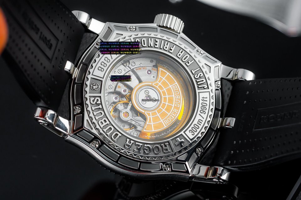 IMG_9081 Roger Dubuis Easy Diver Mens watch Unisex Automatic Steel SE46 149 Replica 6