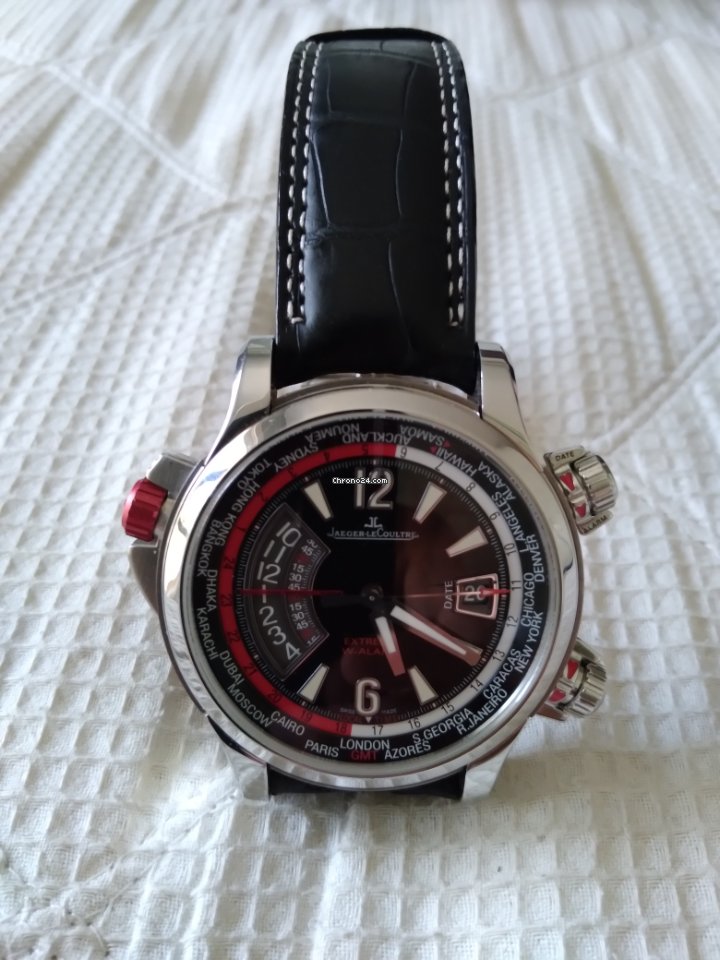 Jaeger-LeCoultre Master Compressor Extreme W-Alarm Mens watch Unisex Automatic Steel 1508420 Replica 6