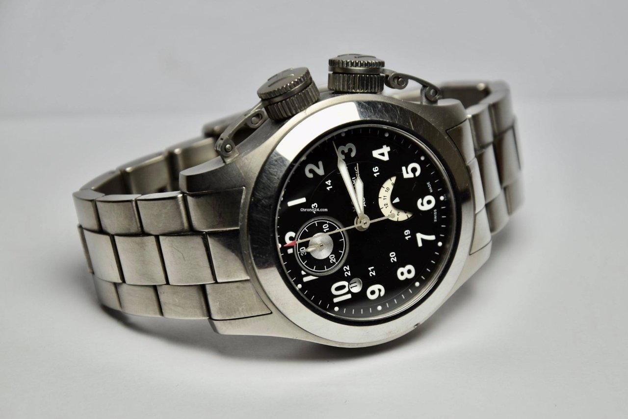 IMG_9081 Hamilton Khaki Navy Frogman Mens watch Unisex Automatic Titanium H777160 Replica 6