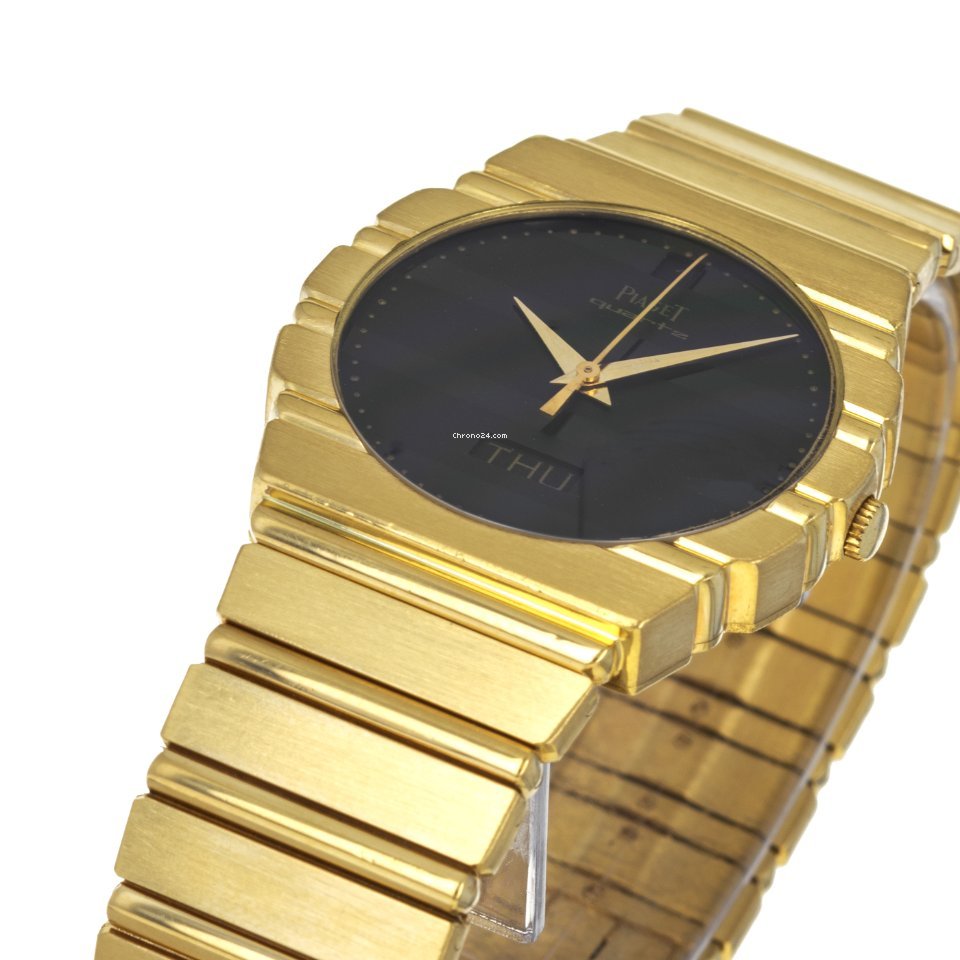 IMG_9081 Piaget Polo Mens watch Unisex Quartz Yellow gold 15562C701 Replica 6