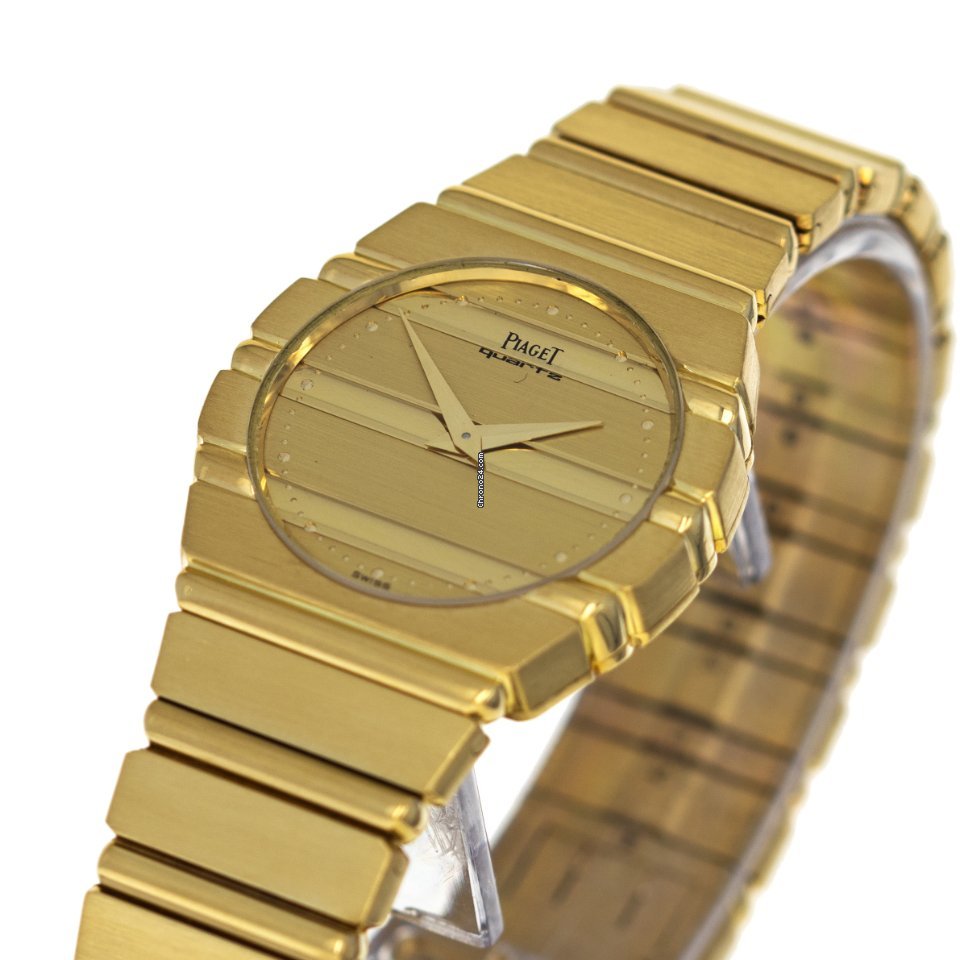 IMG_9081 Piaget Polo Womens watch Quartz Yellow gold 761C701 Replica 6