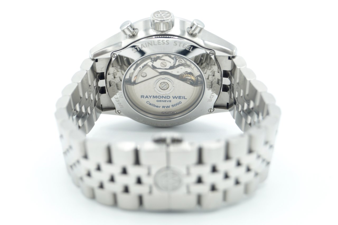 IMG_9081 Raymond Weil Freelancer Mens watch Unisex Automatic Steel 7730-ST-20041 Replica 6