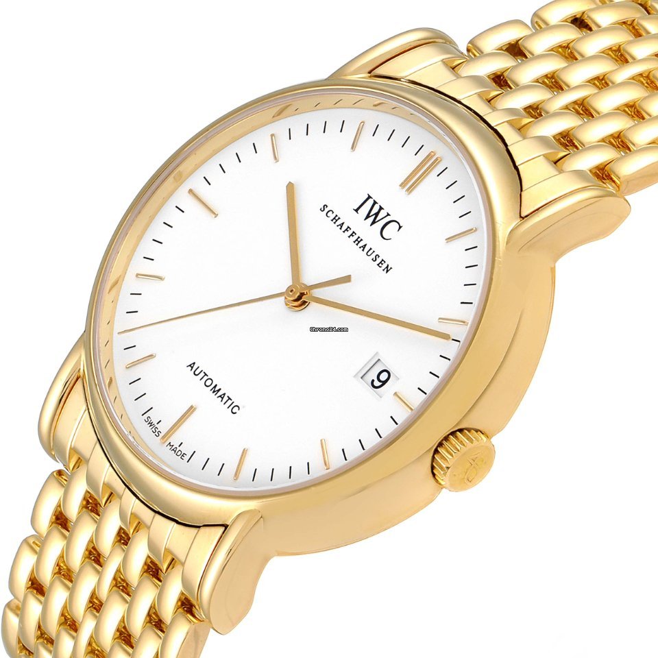 IMG_9081 IWC Portofino Mens watch Unisex Automatic Yellow gold IW925101 Replica 6