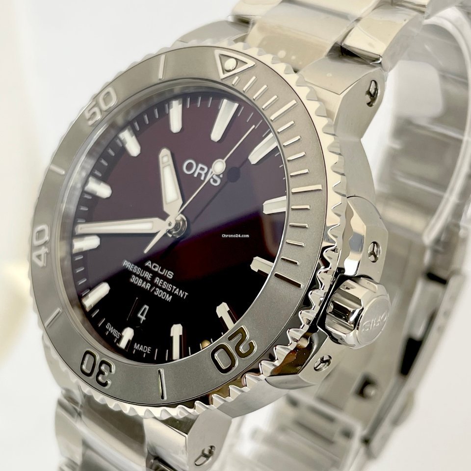 IMG_9081 Oris Aquis Date Mens watch Unisex Automatic Steel 01 733 7766 4158 07 8 22 05PEB Replica 6