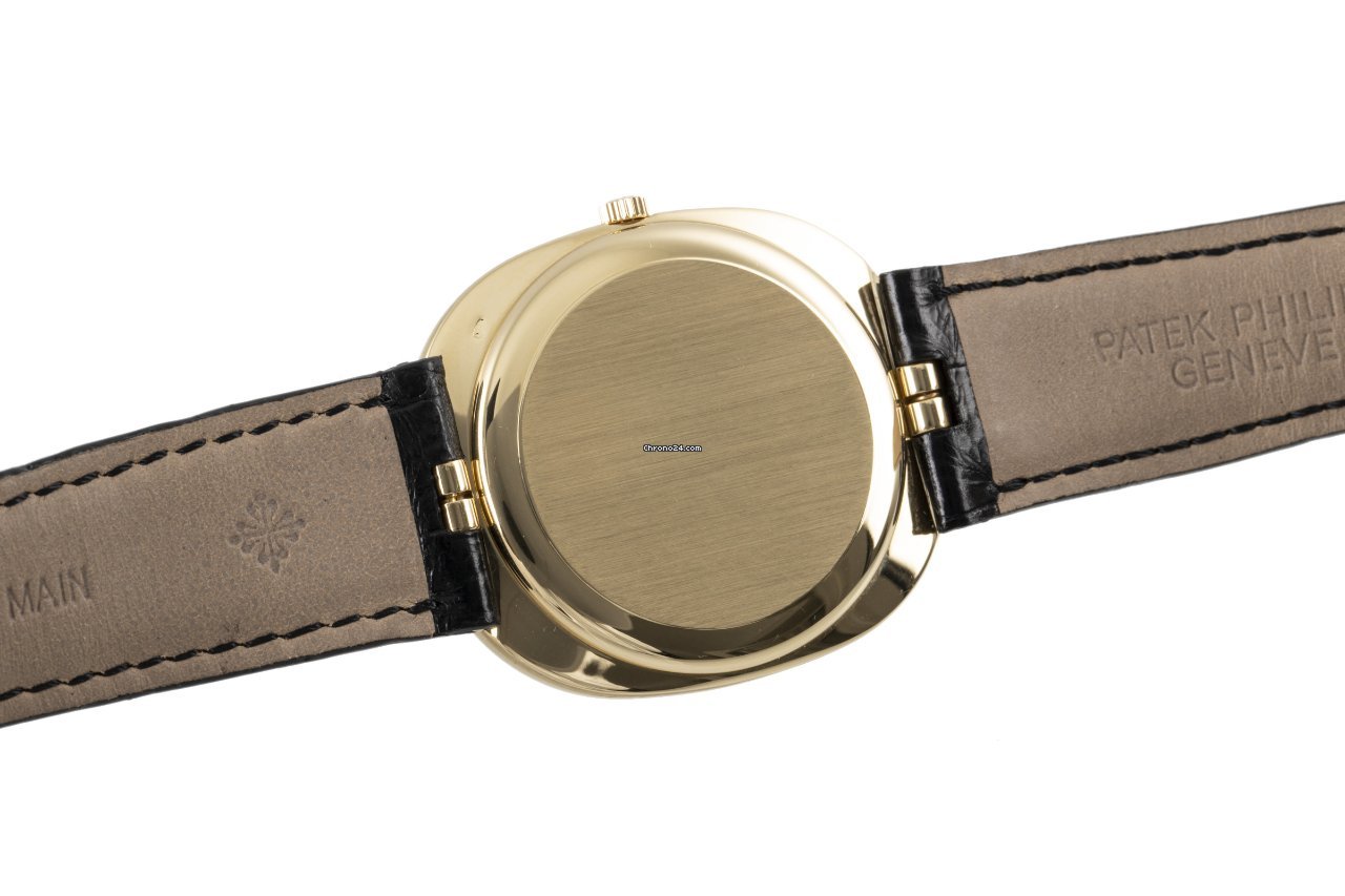 IMG_9081 Patek Philippe Golden Ellipse Mens watch Unisex Automatic Yellow gold 3605 1 Replica 6