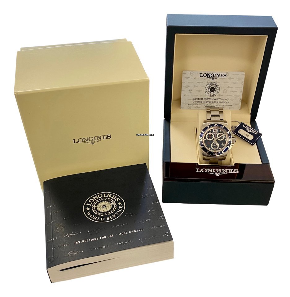 IMG_9081 Longines HydroConquest Mens watch Unisex Quartz Steel L38434966 Replica 6