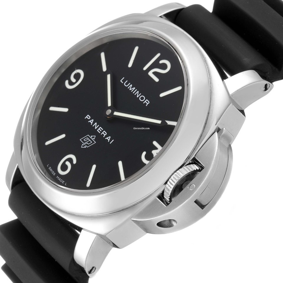 Panerai Luminor Base Logo Mens watch Unisex Manual winding Steel PAM00000 Replica 6