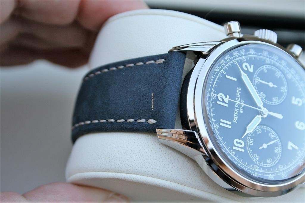 IMG_9081 Patek Philippe Chronograph Mens watch Unisex Manual winding White gold 5172G Replica 6