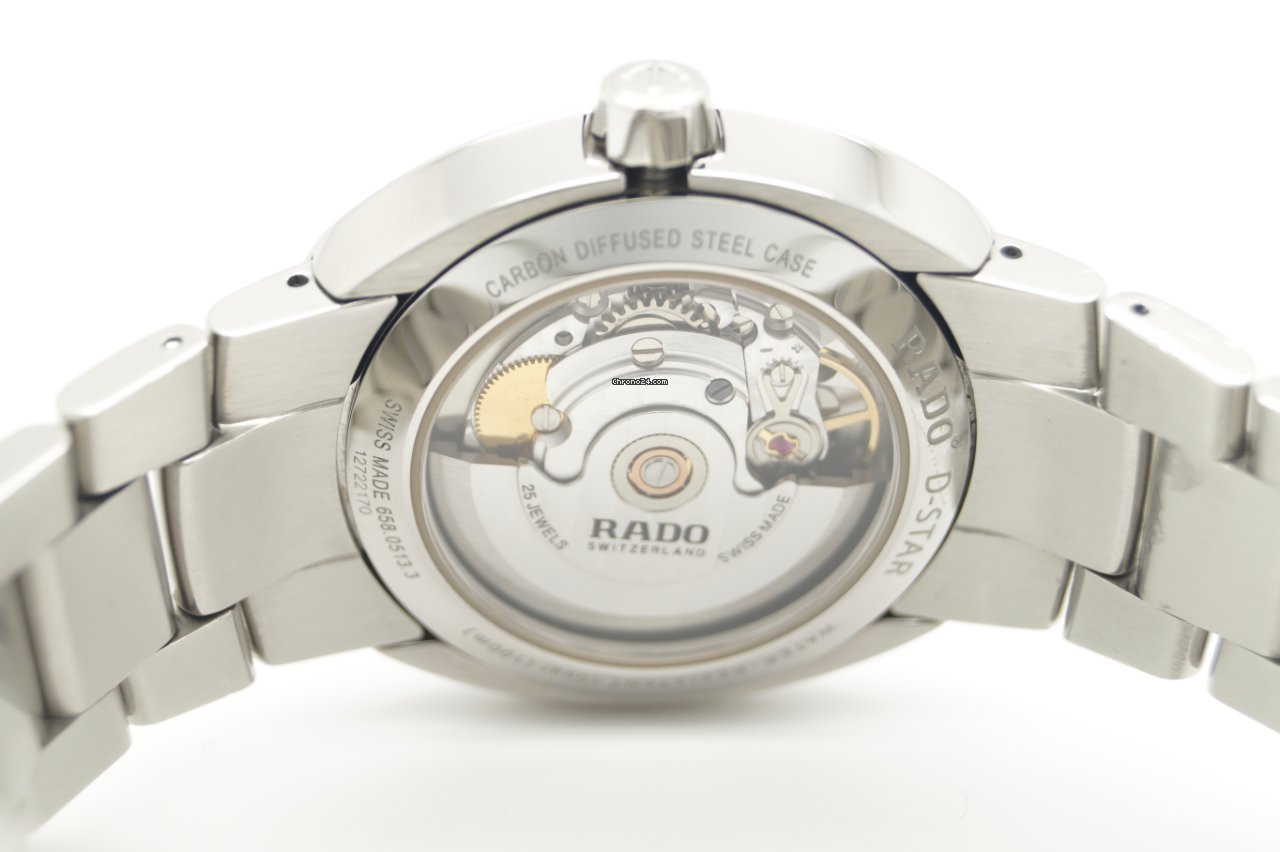 IMG_9081 Rado D-Star Mens watch Unisex Automatic Steel R15513153 Replica 6