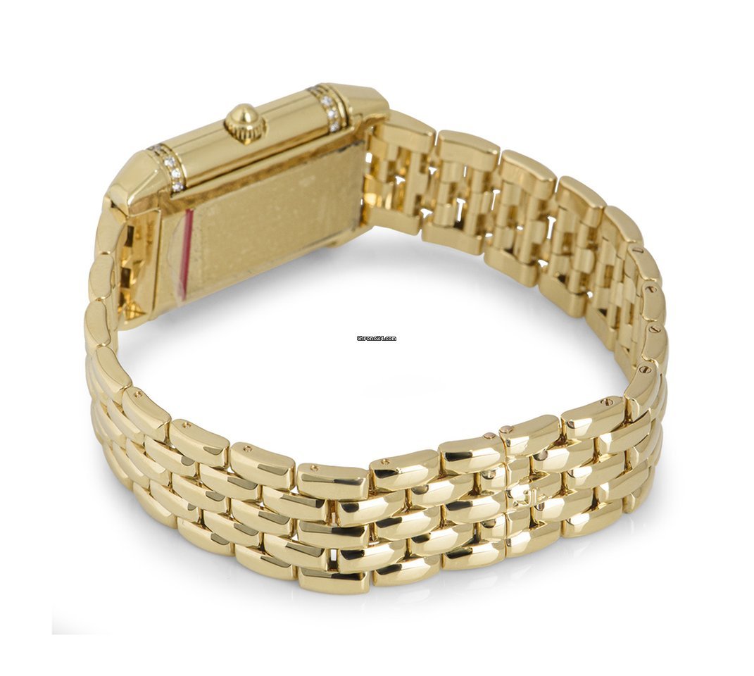 IMG_9081 Jaeger-LeCoultre Reverso Womens watch Quartz Yellow gold 265.1.08 Replica 6