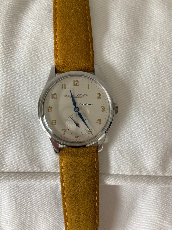 IMG_9081 IWC Mens watch Unisex Manual winding Caliber 83 Replica 6