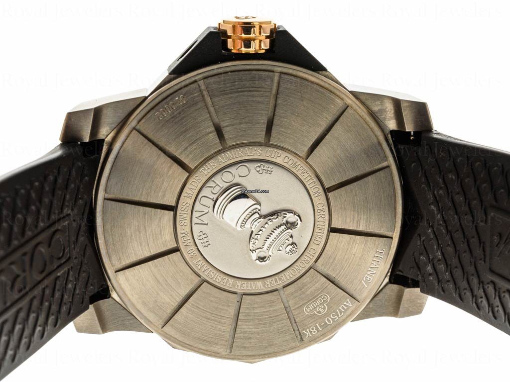 Corum Admirals Cup Competition 48 Mens watch Unisex Automatic Titanium 947.931.05 0371 AN32 Replica 6