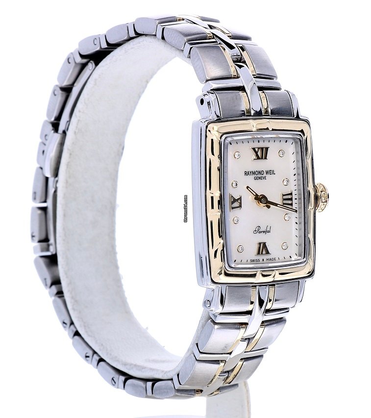 IMG_9081 Raymond Weil Parsifal Womens watch Quartz Gold Steel 9740-STG-00995 Replica 6