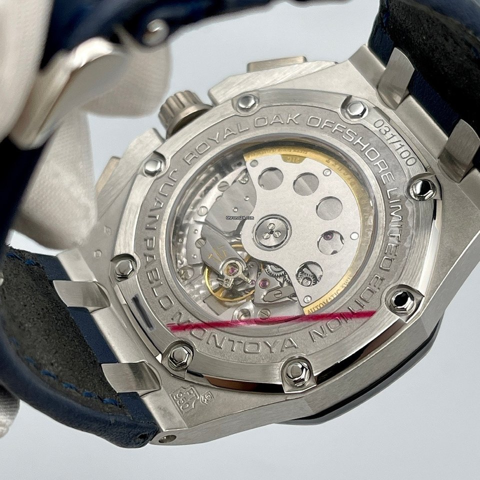 IMG_9081 Audemars Piguet Royal Oak Offshore Chronograph Mens watch Unisex Automatic Platinum 26030PO.00.D021IN.01 Replica 6