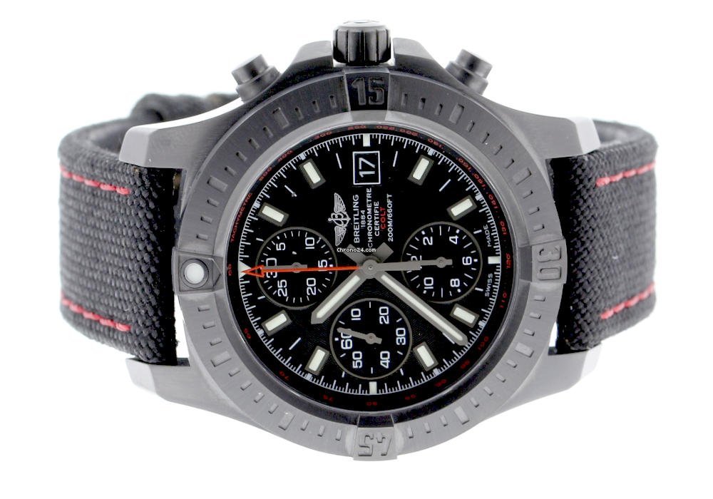 Breitling Colt Chronograph Mens watch Unisex Automatic Steel M133881A BE99 Replica 6