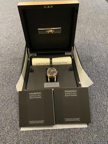 Panerai Special Editions Mens watch Unisex Manual winding Rose gold PAM00625 Replica 6