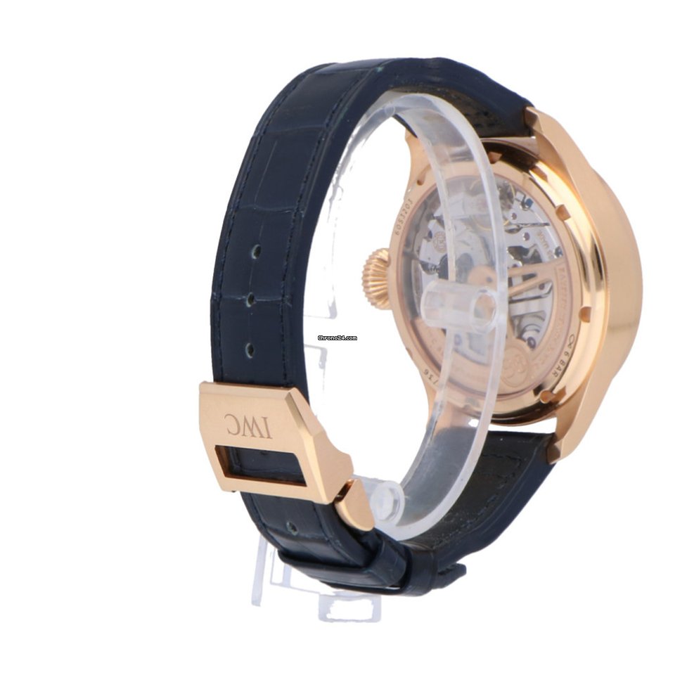 IWC Big Pilot Mens watch Unisex Automatic Rose gold IW503802 Replica 6