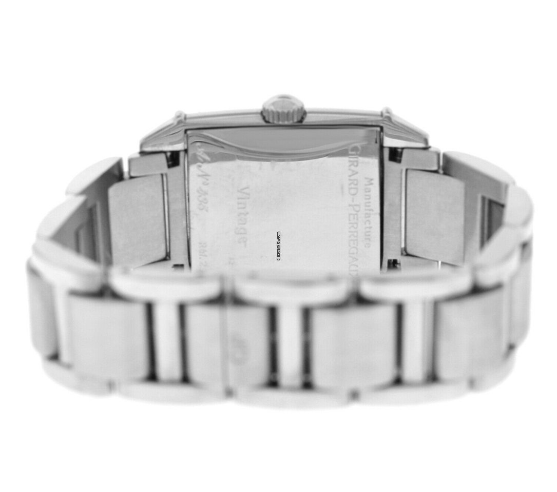IMG_9081 Girard Perregaux Vintage 1945 Womens watch Quartz Steel 2592 Replica 6