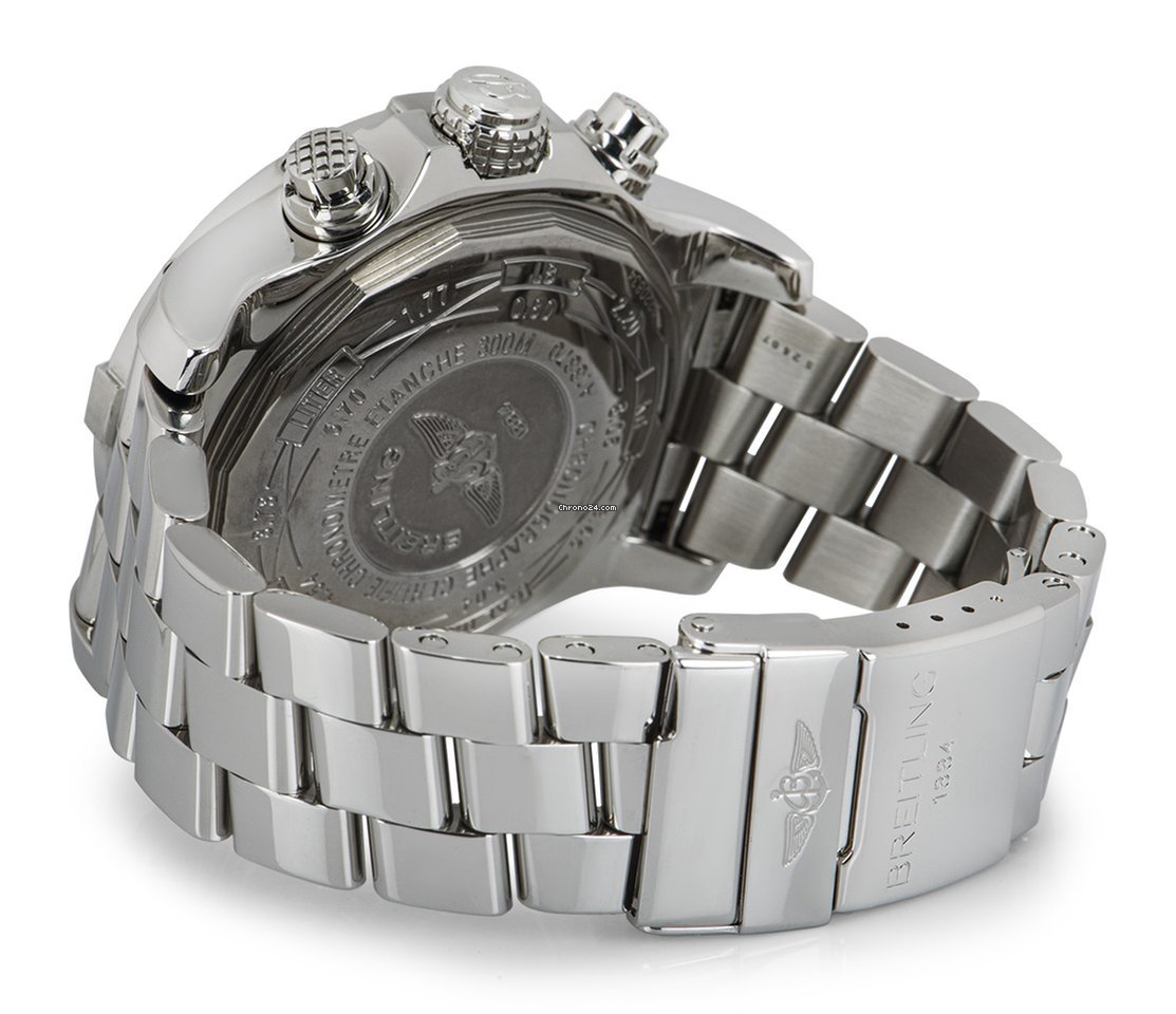 IMG_9081 Breitling Super Avenger Mens watch Unisex Automatic Steel A1337011 A562 Replica 6