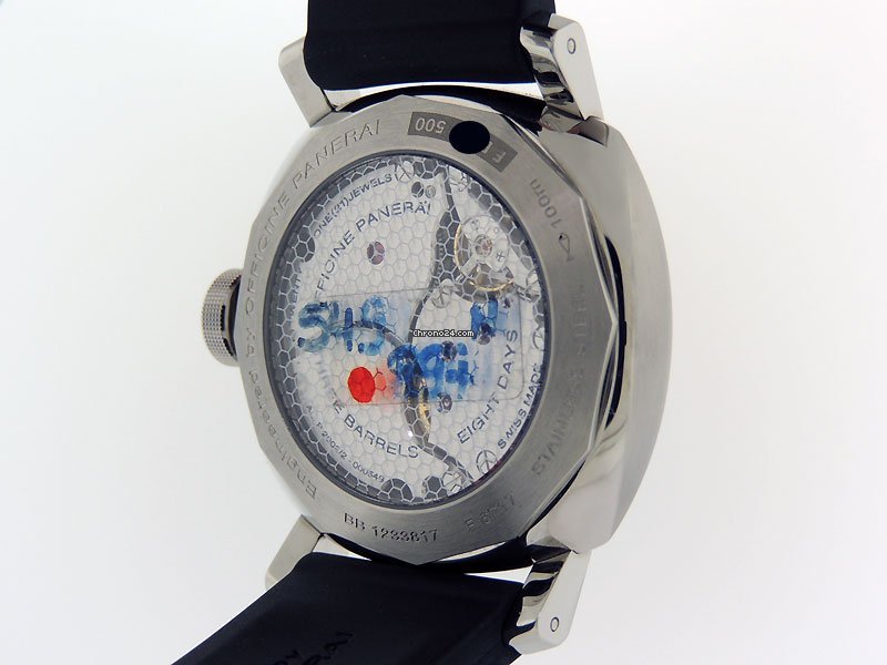 IMG_9081 Panerai Ferrari Mens watch Unisex Manual winding Steel FER 00012 Replica 6
