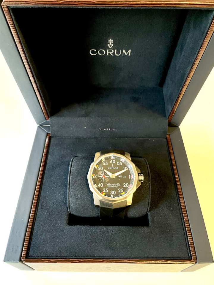 IMG_9081 Corum Admirals Cup Competition 48 Mens watch Unisex Automatic Titanium 947.931.04 Replica 6