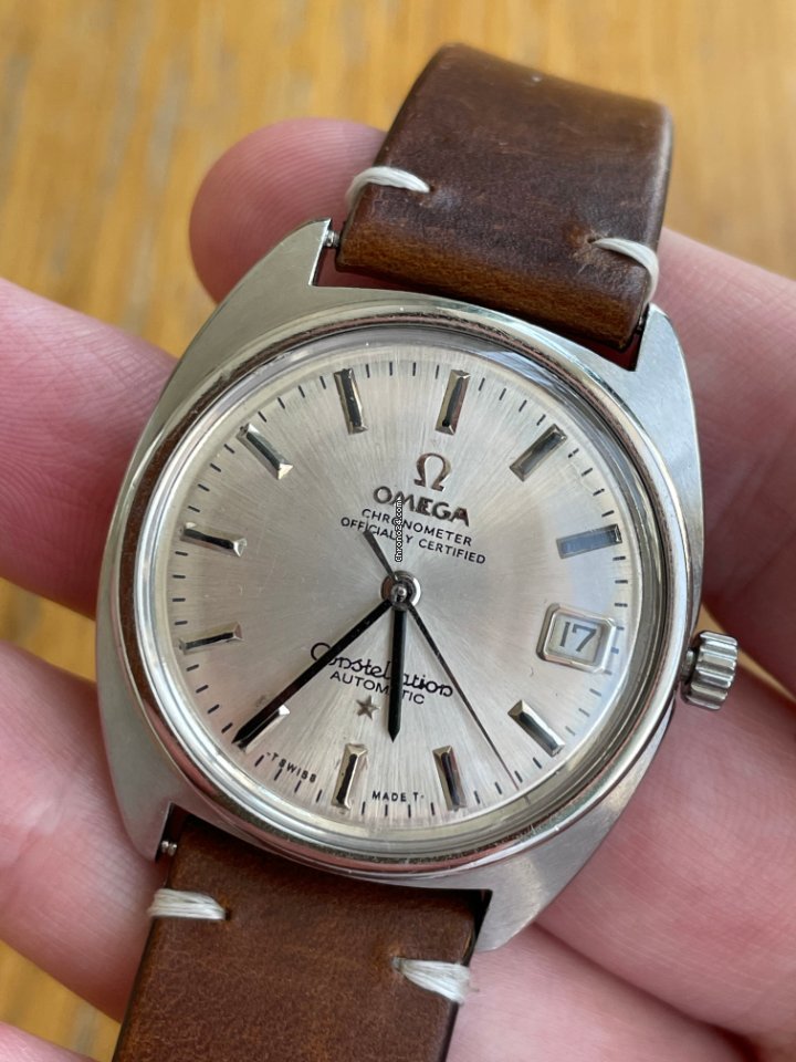 Omega Constellation Mens watch Unisex Automatic Steel 168017 Replica 6