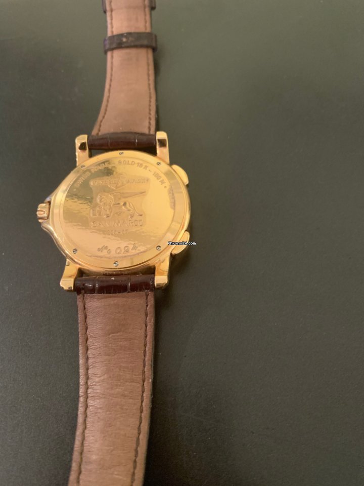 IMG_9081 Ulysse Nardin Mens watch Unisex Automatic Rose gold 226-87 Replica 6