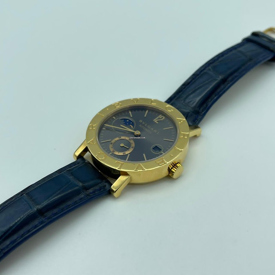 IMG_9081 Bulgari Bulgari Mens watch Unisex Automatic Yellow gold BB38GLMP Replica 6