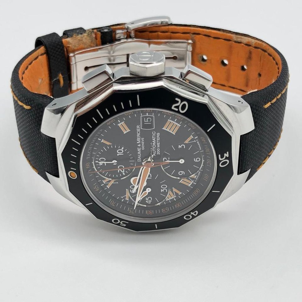 Baume & Mercier Riviera Mens watch Unisex Automatic Steel 8797 Replica 6
