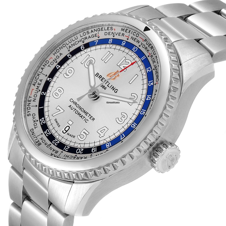 IMG_9081 Breitling Aviator 8 Mens watch Unisex Automatic Steel AB3521U01G1P1 Replica 6