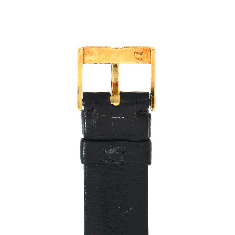 IMG_9081 Piaget Polo Mens watch Unisex Quartz Yellow gold 7673 Replica 6