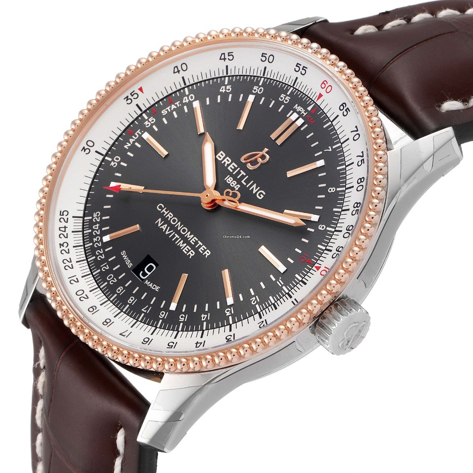 IMG_9081 Breitling Navitimer Mens watch Unisex Automatic Steel U17326211M1P1 Replica 6