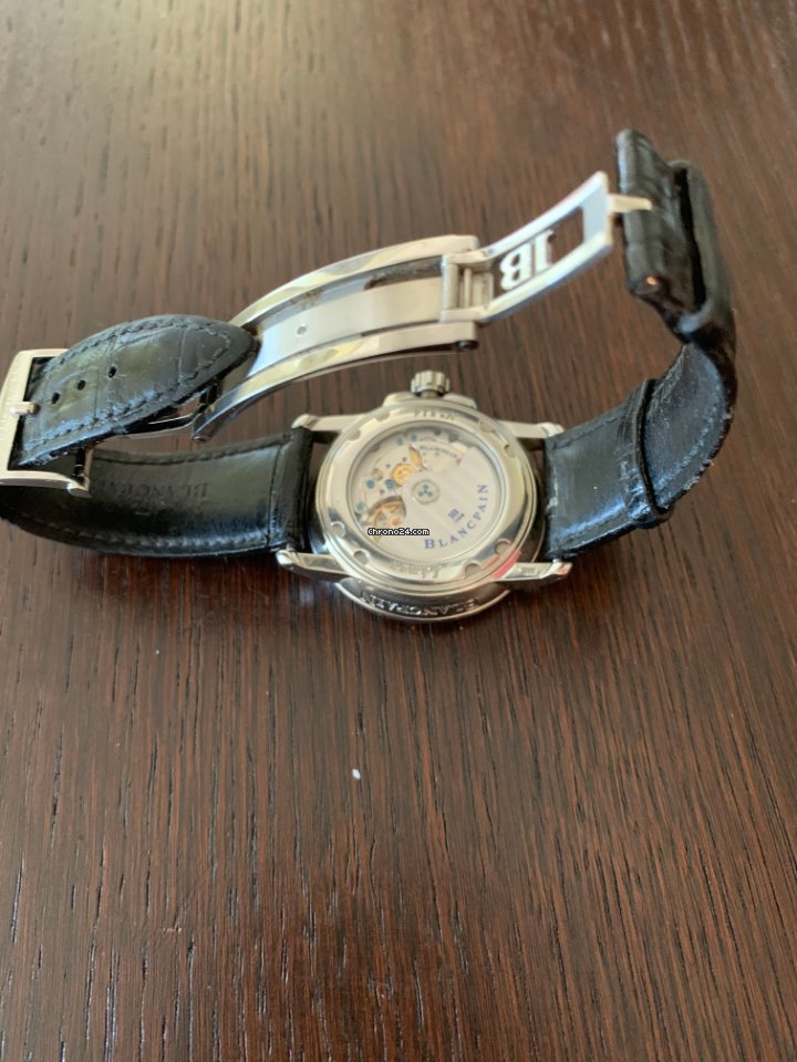 Blancpain Mens watch Unisex Automatic Steel 1735 Replica 6