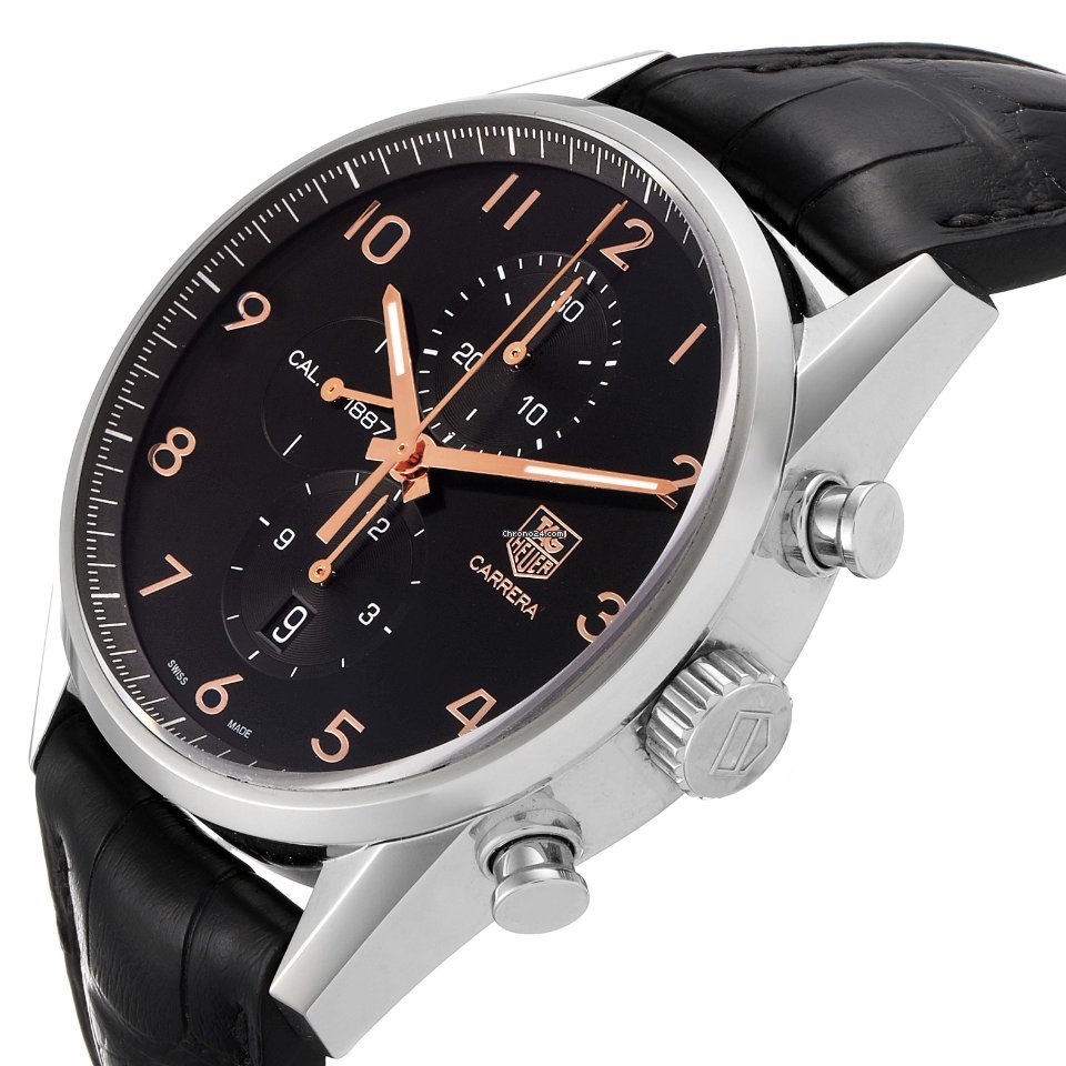 IMG_9081 TAG Heuer Carrera Calibre 1887 Mens watch Unisex Automatic Steel CAR2014.BA0796 Replica 6