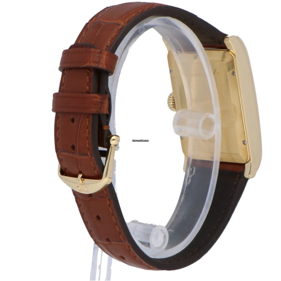 IMG_9081 IWC Novecento Mens watch Unisex Automatic Yellow gold IW354503 Replica 6