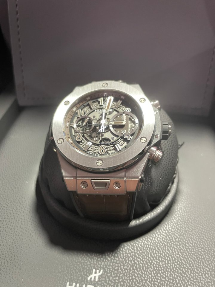 IMG_9081 Hublot Big Bang Unico Mens watch Unisex Automatic Titanium 411.NX.3170.LR Replica 6