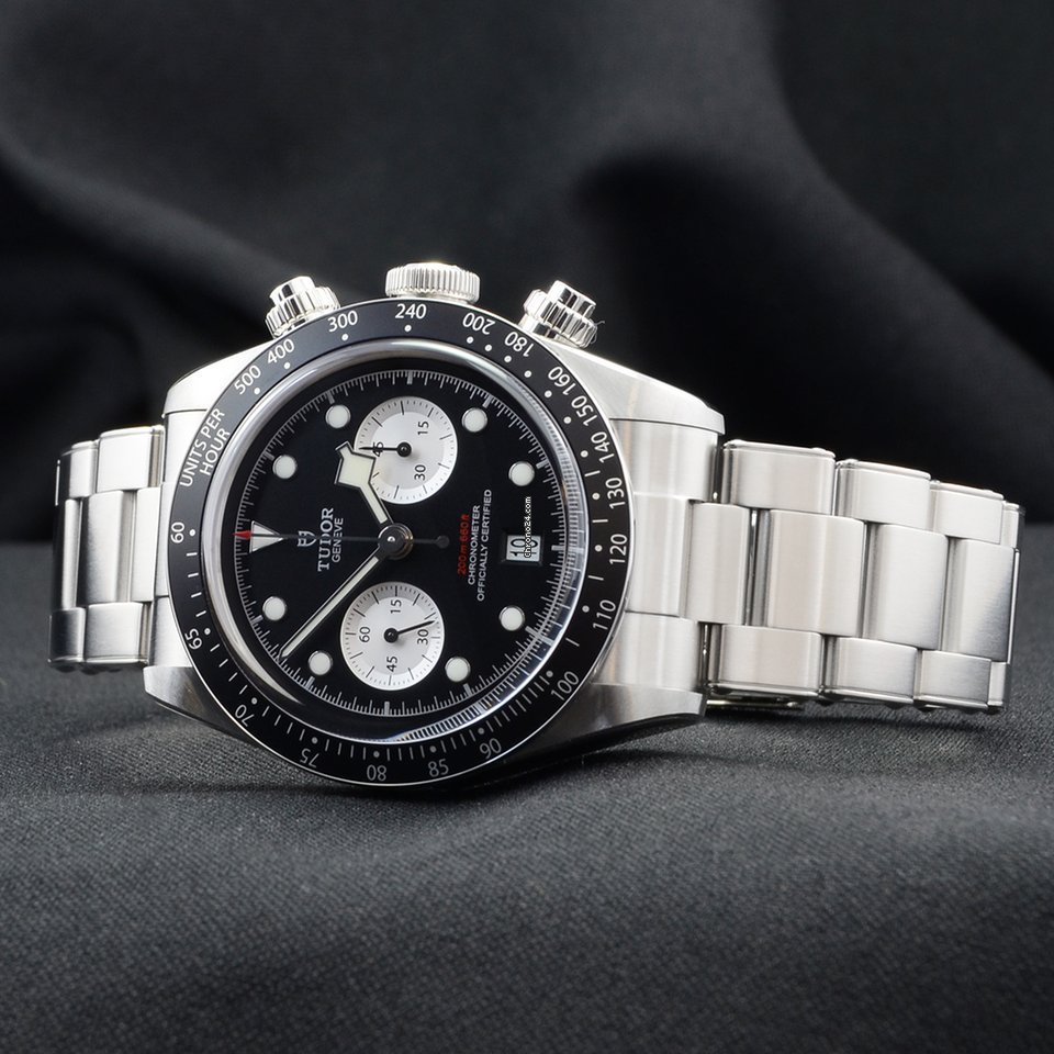IMG_9081 Tudor Black Bay Chrono Mens watch Unisex Automatic Steel 79360N-0001 Replica 6