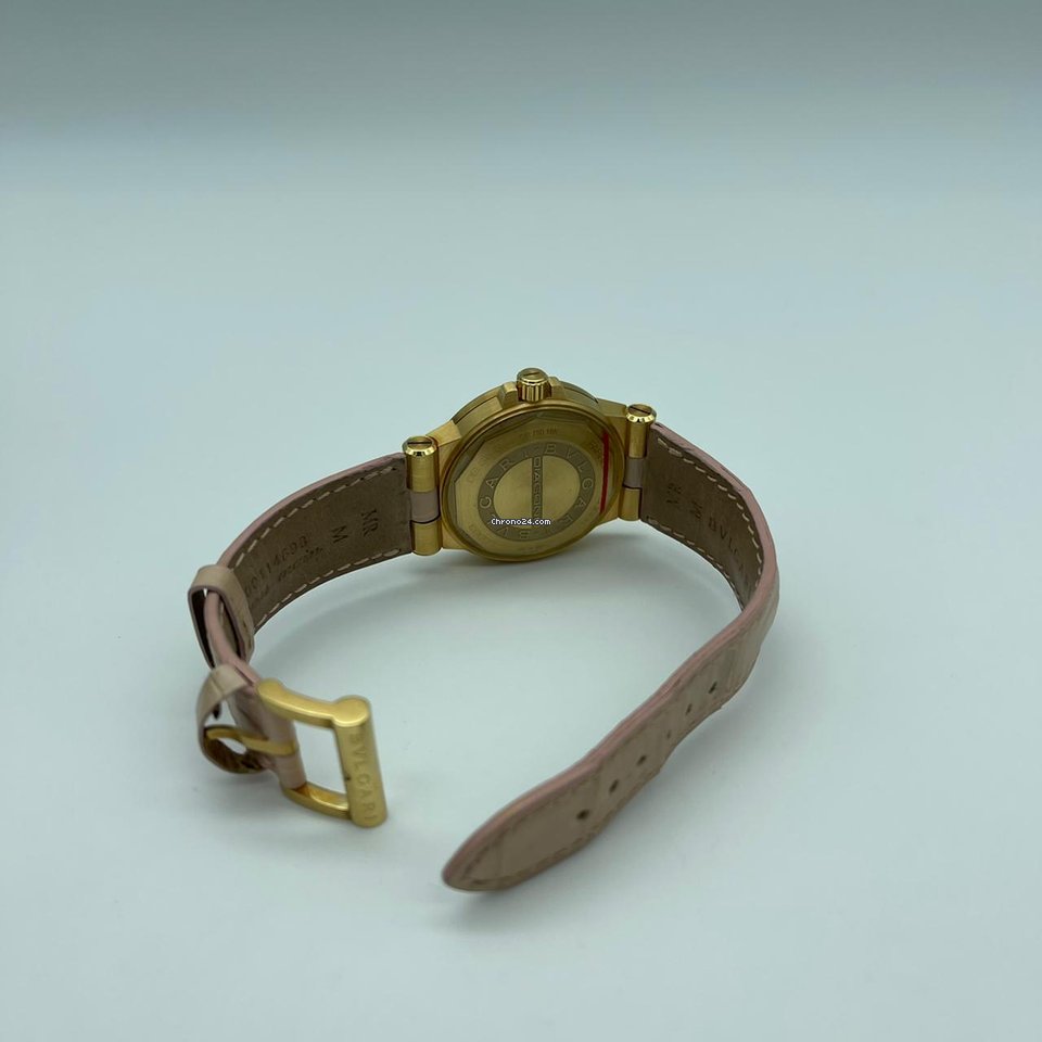 Bulgari Diagono Womens watch Automatic Yellow gold DG35C6GLD Replica 6