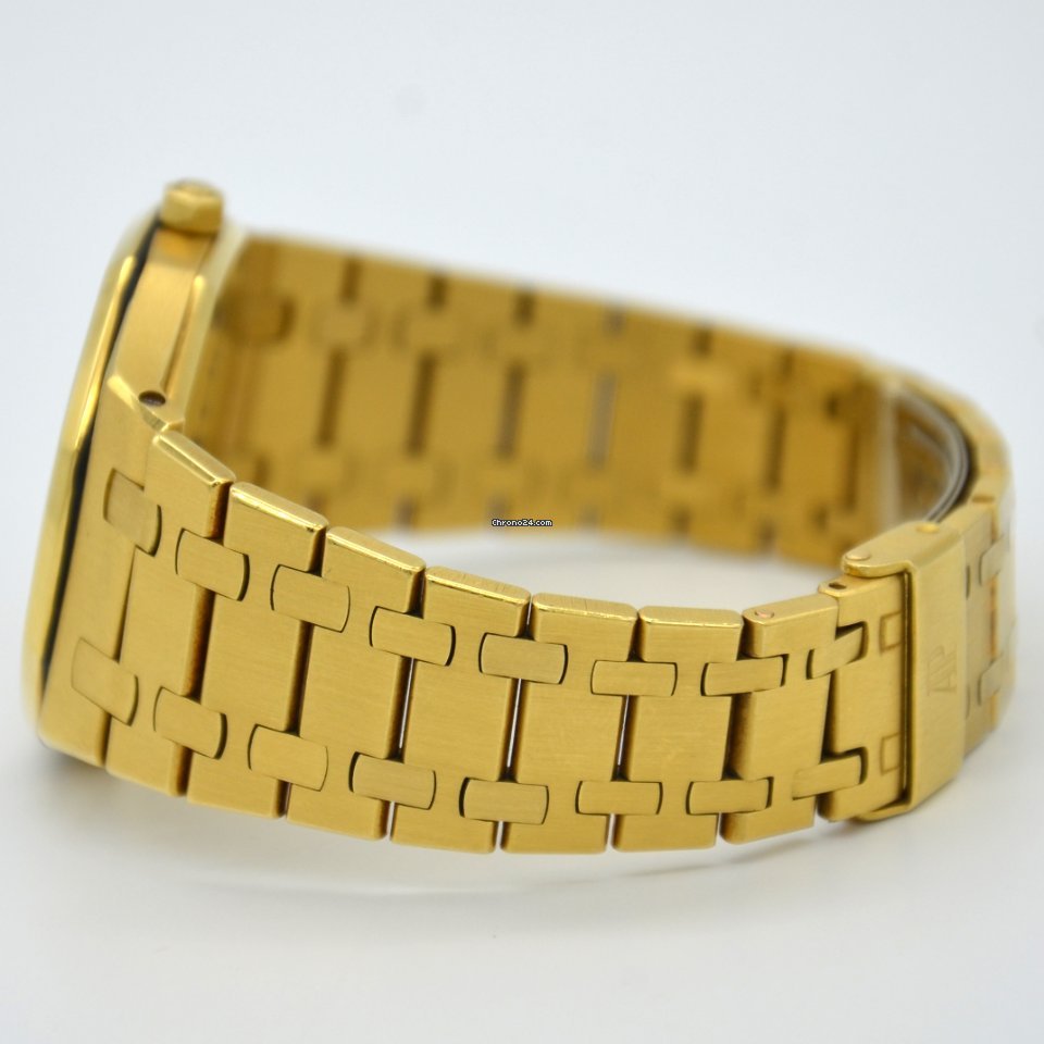 IMG_9081 Audemars Piguet Royal Oak Mens watch Unisex Automatic Yellow gold 4100BA Replica 6