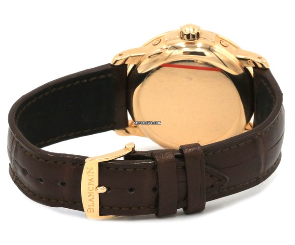 IMG_9081 Blancpain Leman Moonphase Automatic Rose gold 2763 Replica 6