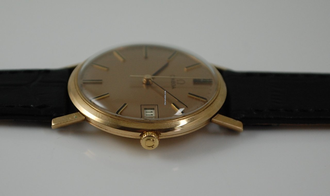 IMG_9081 Omega Mens watch Unisex Manual winding Yellow gold 132.5017 Replica 6